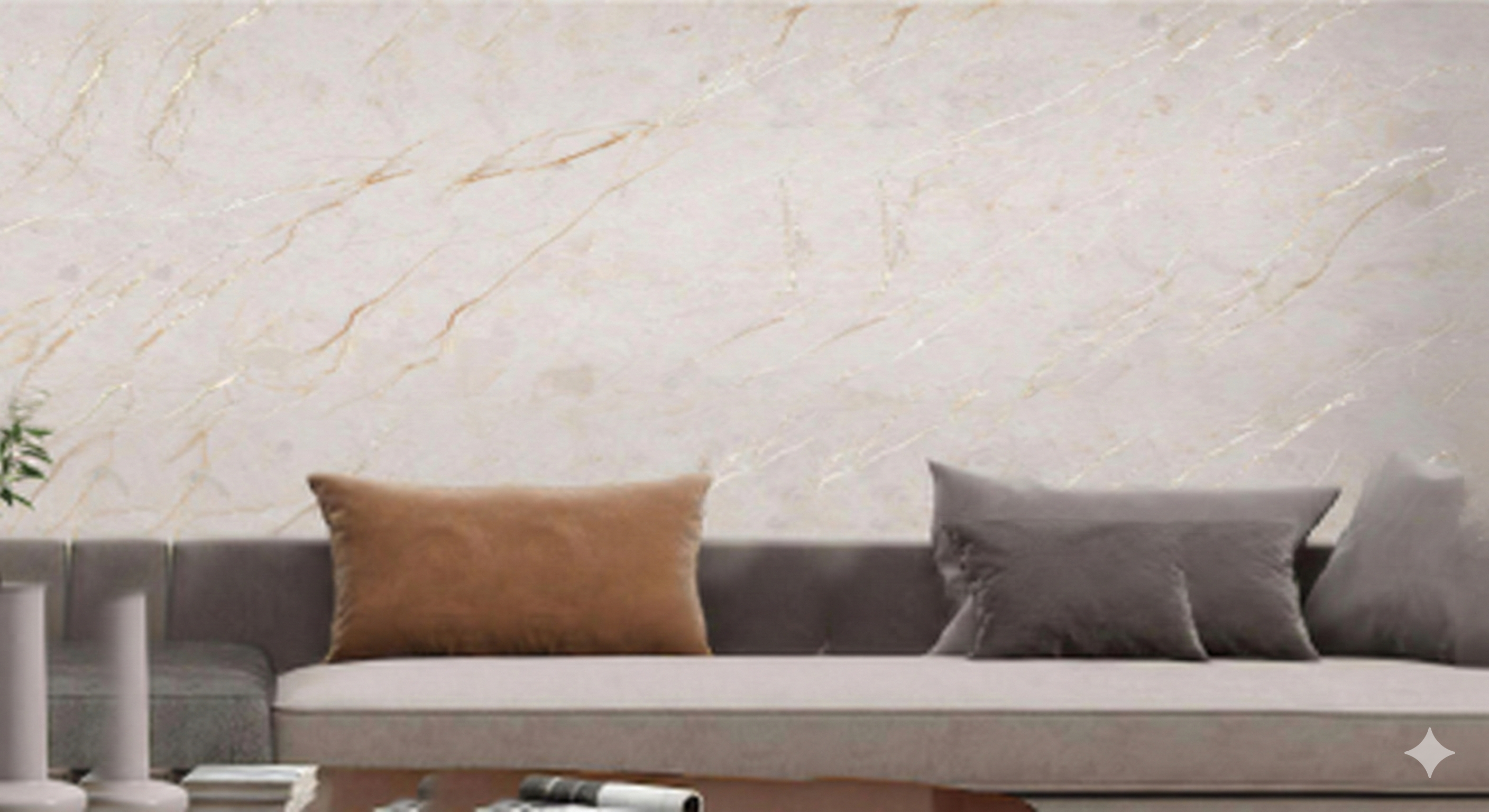 Close-up of a bathroom wall with rectangular white tiles stacked vertically, creating a sense of height.